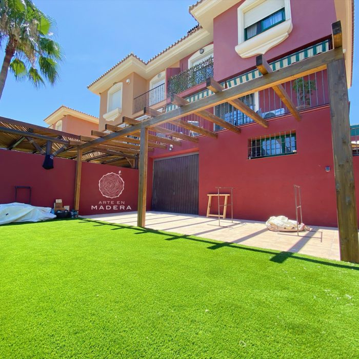 Porche de madera personalizado para adaptarse a tu estilo de vida